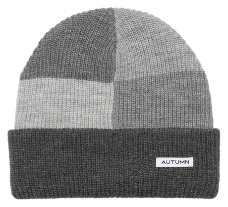 AUTUMN Patchwork Beanie Grey Men's Beanies Autumn 