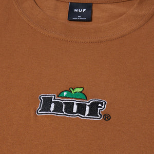 HUF Produce Embroidered T-Shirt Rubber Men's Short Sleeve T-Shirts huf 