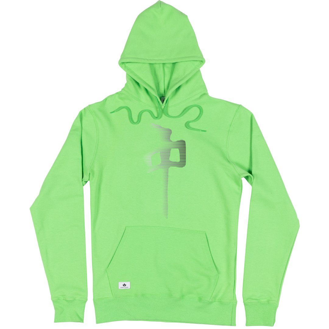 RDS Glow Chung Pullover Hoodie Lime MENS APPAREL - Men's Pullover Hoodies RDS 