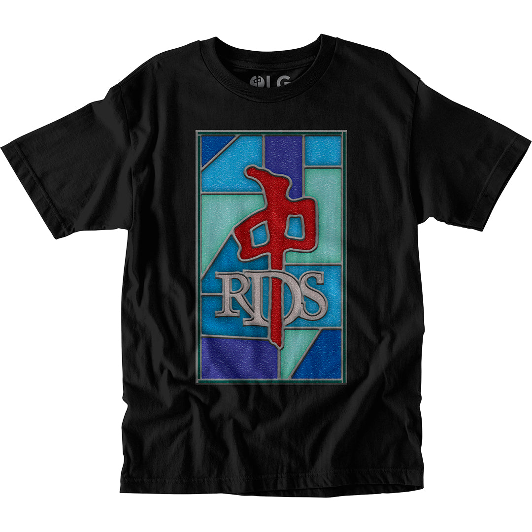 RDS OG Stained Glass T-Shirt Black Men's Short Sleeve T-Shirts RDS 