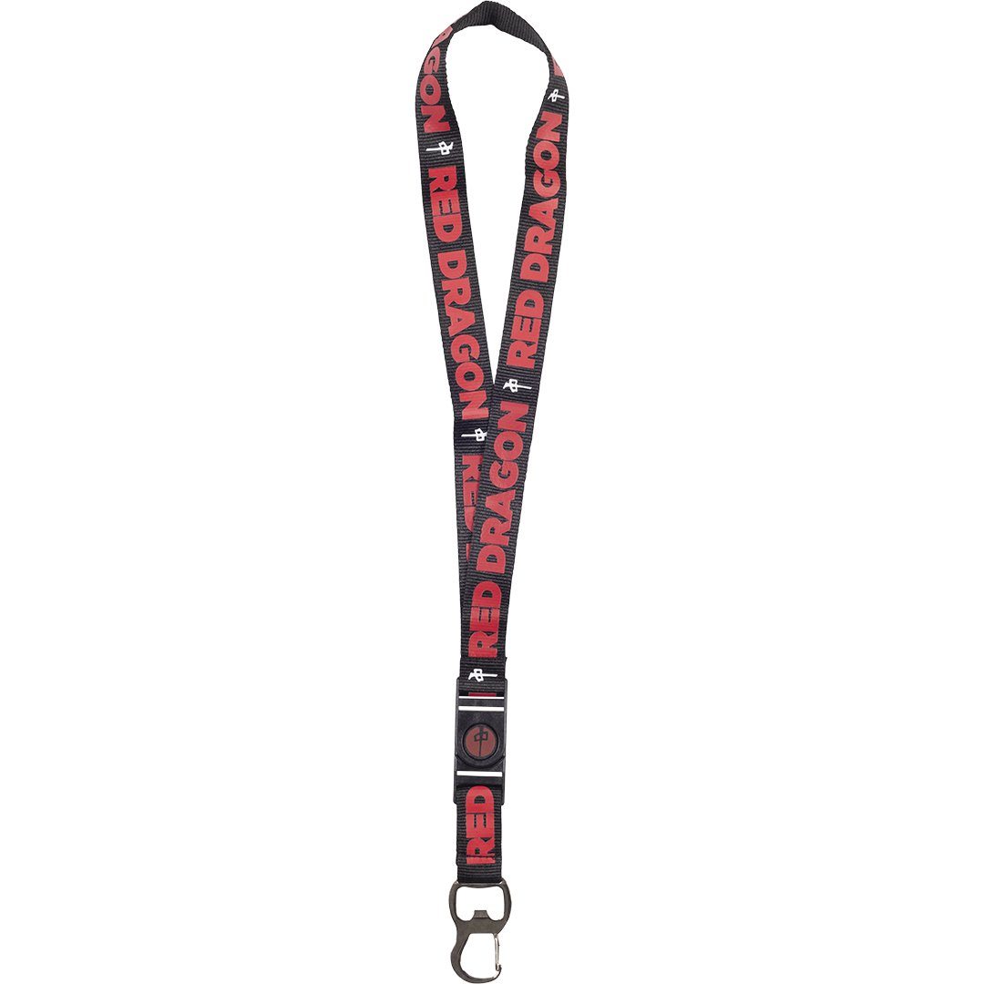 RDS Lanyard Black/Red/White Lanyards and Keychains RDS 