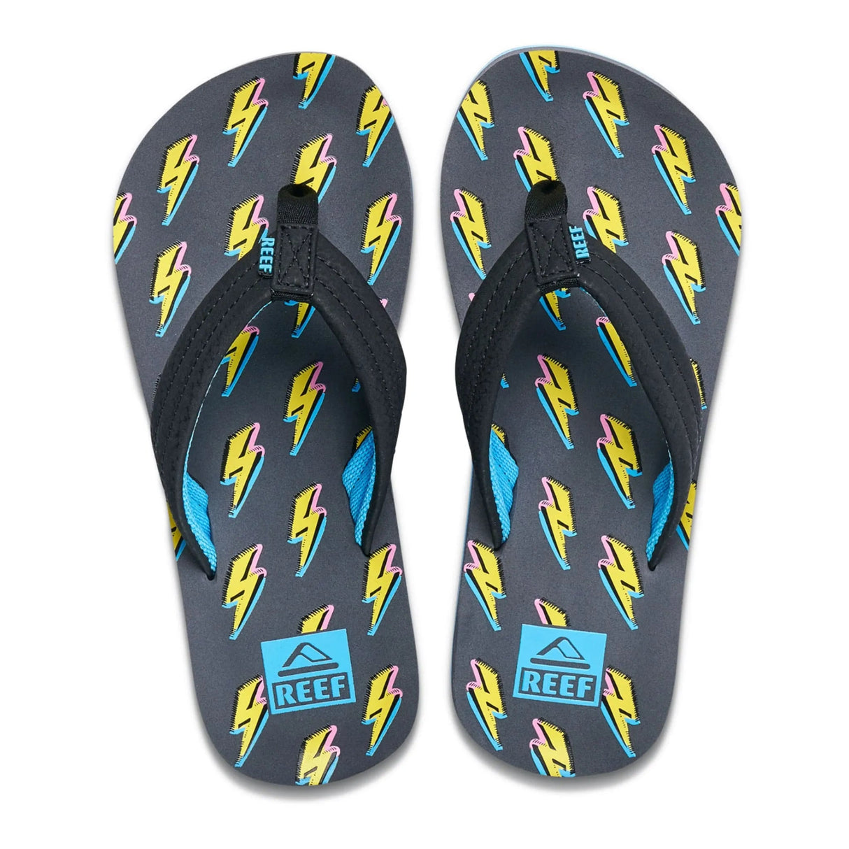 REEF Kids Ahi Sandals Bolt Up Youth Sandals Reef 