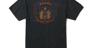ROARK Open Roads NZ T-Shirt Black Men's Short Sleeve T-Shirts Roark Revival 
