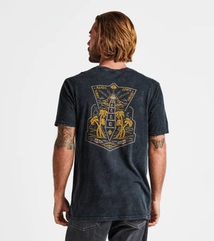 ROARK Open Road Premium T-Shirt Black Men's Short Sleeve T-Shirts Roark Revival 