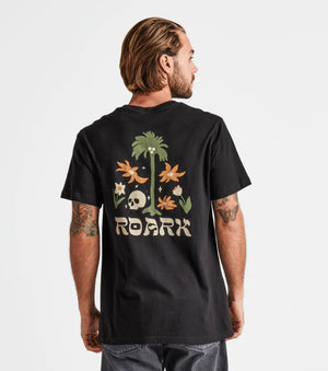 ROARK Atoll Organic T-Shirt Black Men's Short Sleeve T-Shirts Roark Revival 