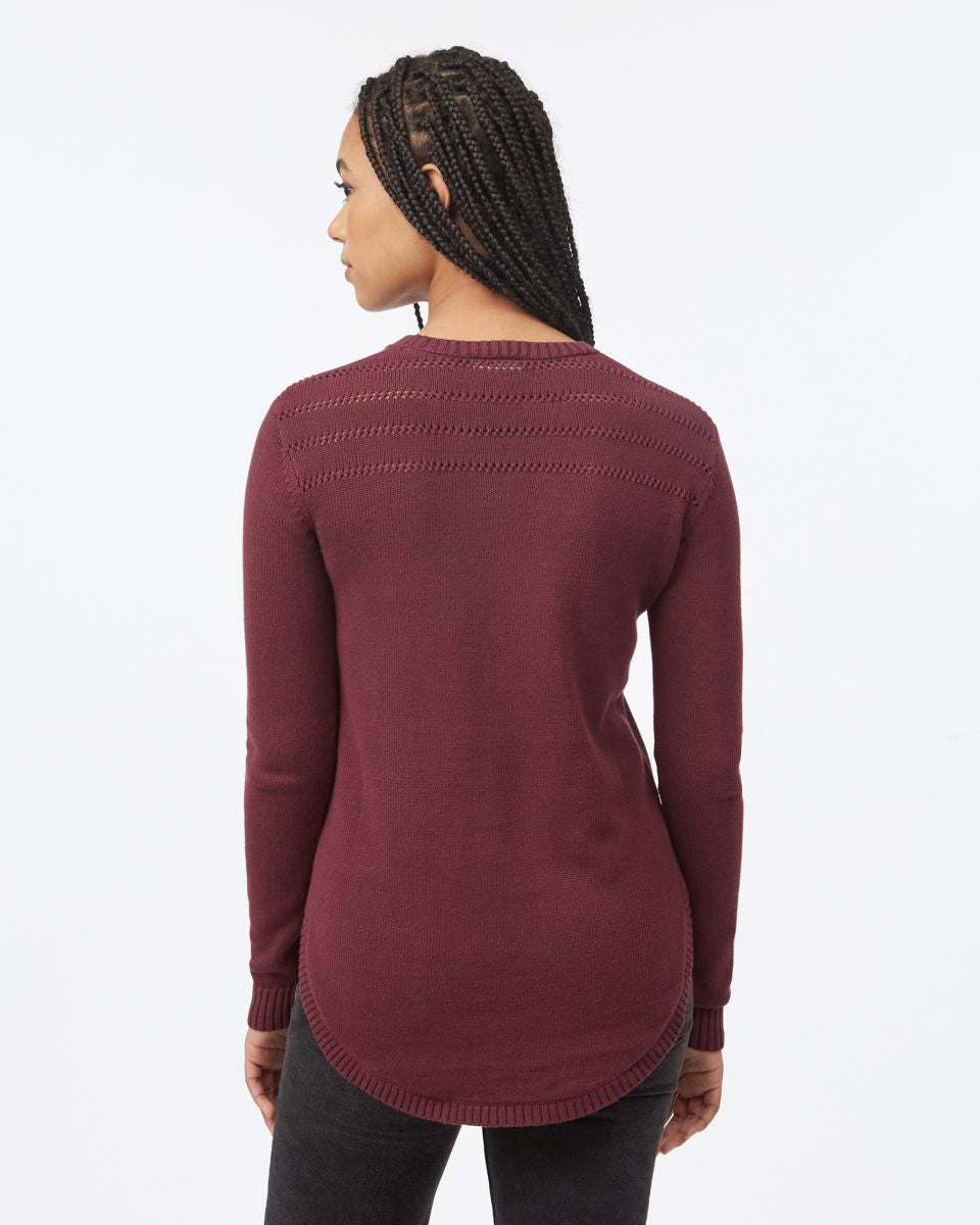 TENTREE Women's Forever After Sweater Fig Women's Sweaters Tentree 