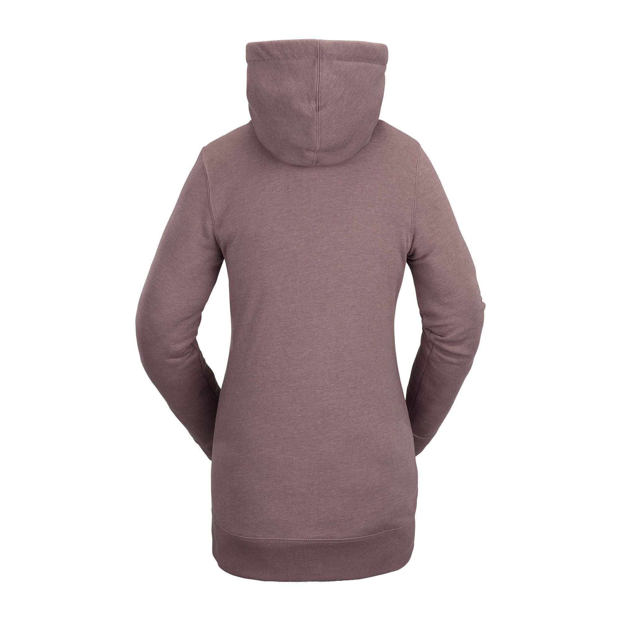 Women's Tower Fleece Pullover Hoodie Rosewood Freeride