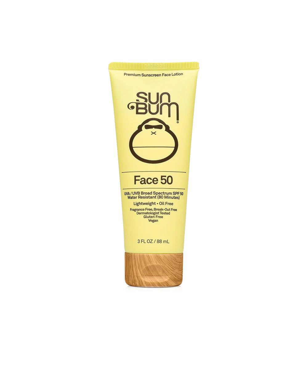 SUN BUM SPF 50 Face Lotion Sunscreen 3oz Sunscreen Sun Bum 