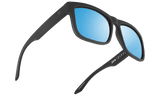 SPY Discord Matte Black - Happy Boost Bronze Ice Blue Spectra Mirror Polarized Sunglasses Sunglasses Spy 