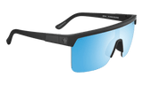SPY Flynn 5050 Matte Black - Happy Boost Bronze Ice Blue Spectra Mirror Polarized Sunglasses Sunglasses Spy 