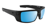 SPY Rebar ANSI Matte Black - Happy Boost Bronze Ice Blue Spectra Polarized Sunglasses Sunglasses Spy 