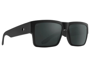 SPY Cyrus Soft Matte Black - Happy Boost Black Mirror Polarized Sunglasses Sunglasses Spy 