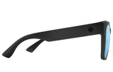 SPY Dessa Matte Black - Happy Boost Ice Blue Mirror Polarized Sunglasses Sunglasses Spy 