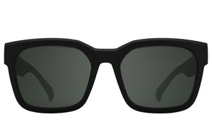 SPY Dessa Matte Black - Happy Grey Green Sunglasses Sunglasses Spy 