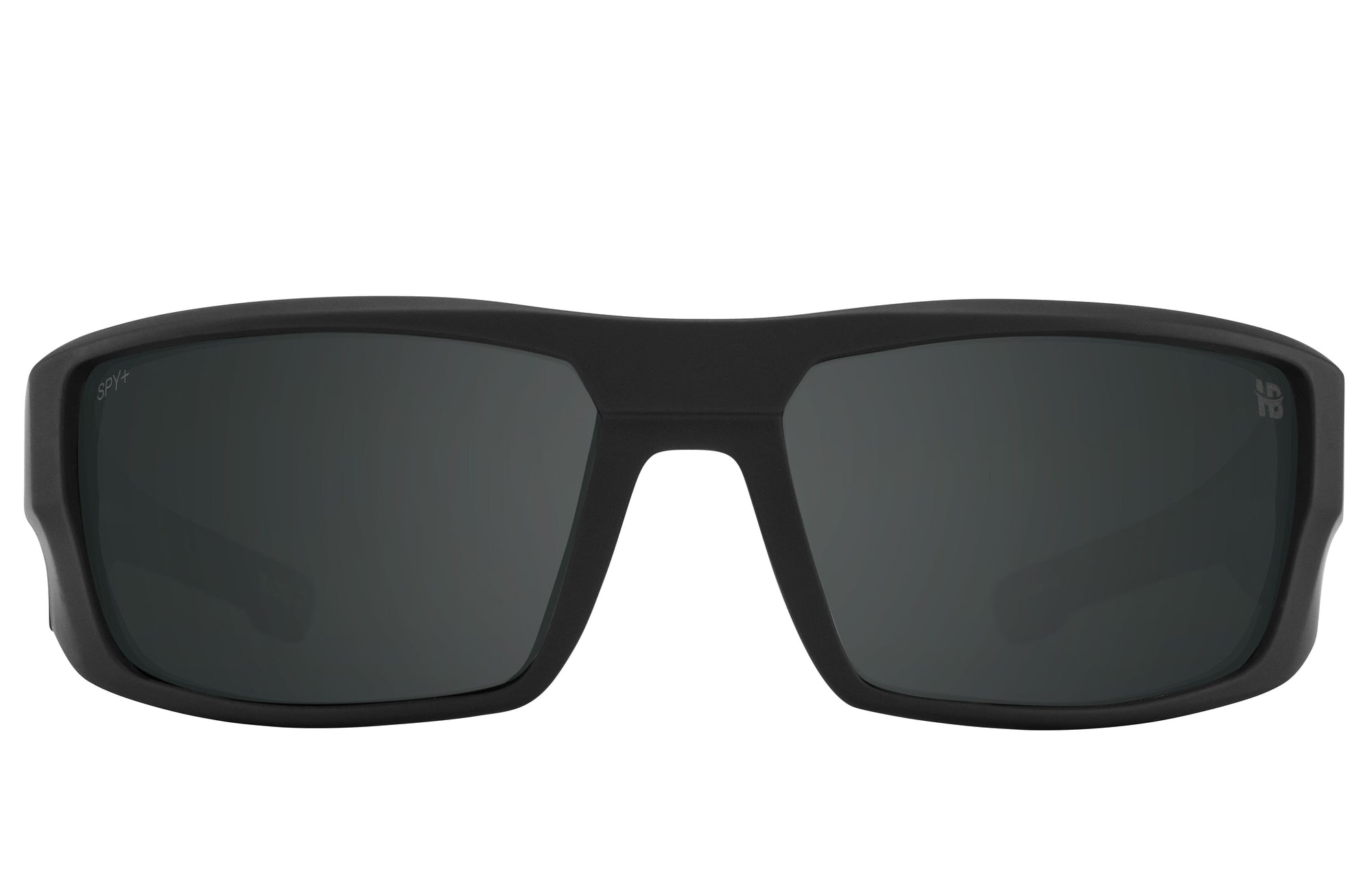 SPY Dirk Soft Matte Black - Happy Boost Black Mirror Polarized Sunglasses Sunglasses Spy 
