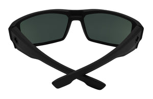 SPY Dirk Soft Matte Black - Happy Boost Black Mirror Polarized Sunglasses Sunglasses Spy 