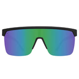 SPY Flynn 5050 Matte Black Matte Pink - Happy Grey Green Light Green Mirror Sunglasses Sunglasses Spy 