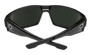 SPY Dirk Soft Matte Black - Happy Grey Green Sunglasses Sunglasses Spy 