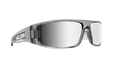 SPY Logan Clear Smoke - Happy Grey Green With Silver Mirror Sunglasses SUNGLASSES - Spy Sunglasses Spy 