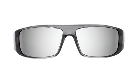 SPY Logan Clear Smoke - Happy Grey Green With Silver Mirror Sunglasses SUNGLASSES - Spy Sunglasses Spy 