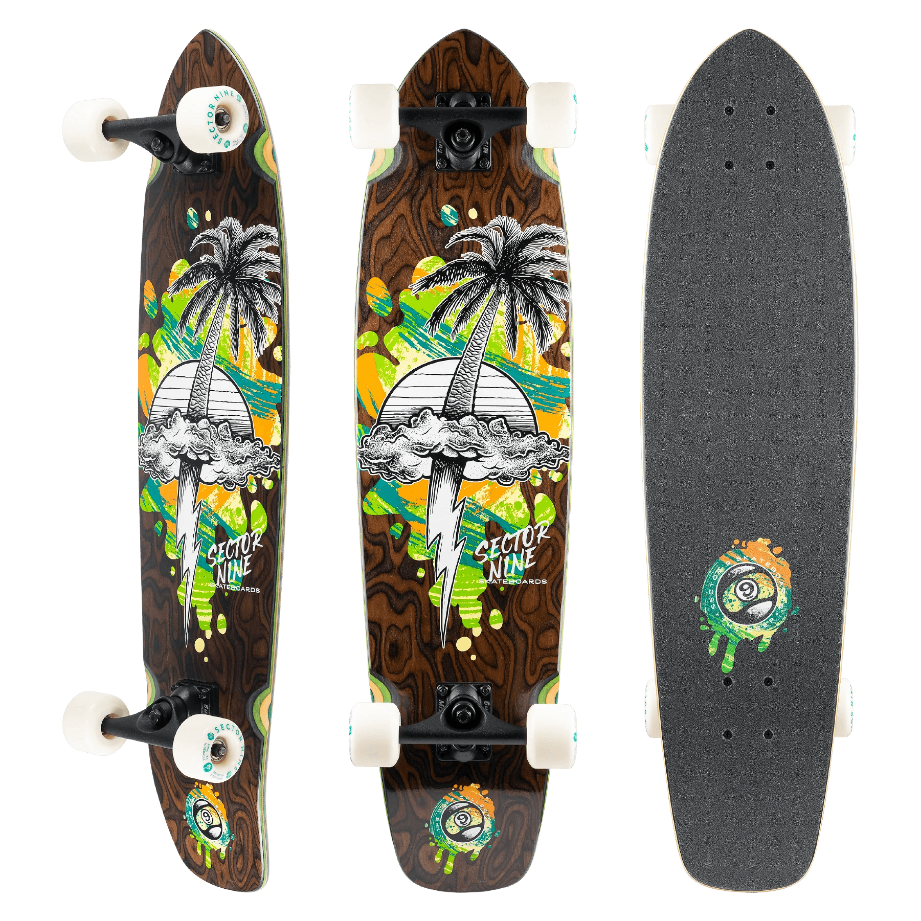 SECTOR 9 Strand Squall Longboard Complete Freeride Boardshop