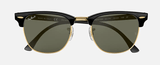 RAY-BAN Club Master Classic Black - Green Classic G-15 Polarized Sunglasses SUNGLASSES - Ray-Ban Sunglasses Ray-Ban 