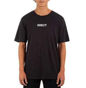 HURLEY Everyday Washed Fastlane T-Shirt Black MENS APPAREL - Men's Short Sleeve T-Shirts Hurley M 
