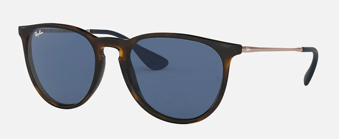 RAY-BAN Erika Color Mix Tortoise Bronze/Copper - Blue Classic Sunglasses SUNGLASSES - Ray-Ban Sunglasses Ray-Ban 