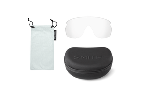 SMITH Bobcat Black - ChromaPop Red Mirror Sunglasses Sunglasses Smith 