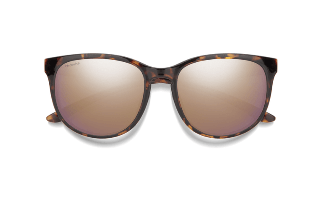 SMITH Lake Shasta Tortoise - ChromaPop Rose Gold Mirror Polarized Sunglasses Sunglasses Smith 