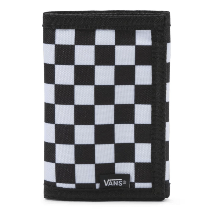 VANS Slipped Velcro Wallet Black/White Checkerboard Men's Wallets Vans 