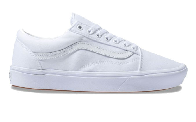 Canvas old skool true 2025 white