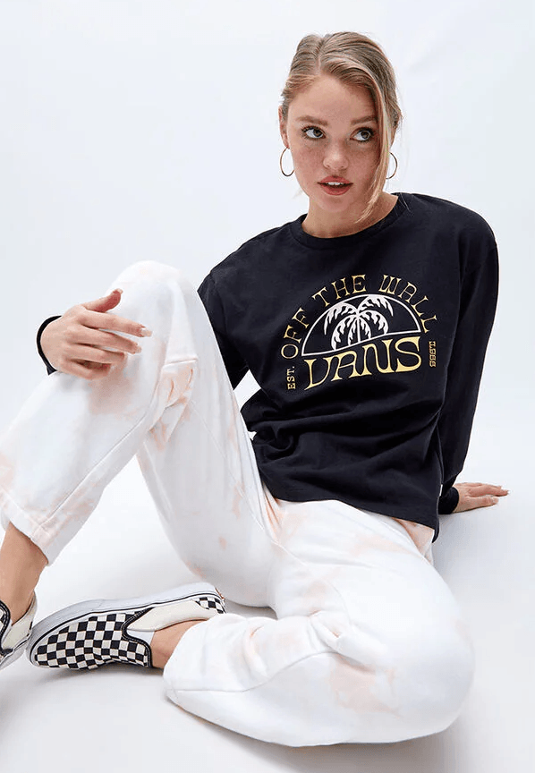 Vans t discount shirt womens sale