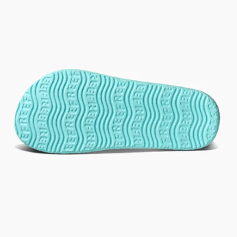 REEF Girl's Little Water Vista Sea Blue Youth Sandals Reef 