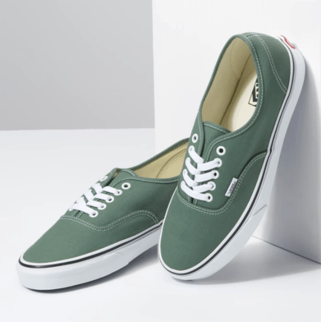 VANS Women s Authentic Shoes Duck Green Freeride Boardshop