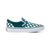 VANS Kids Checkerboard Slip-On Shoes Deep Teal Youth and Toddler Skate Shoes Vans 