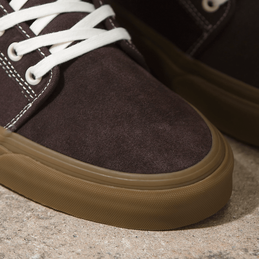VANS Skate Chukka Low Shoes Suede Gum Chocolate Freeride Boardshop