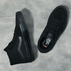 VANS Skate Sk8-Hi Shoes Black/ Black Men's Skate Shoes Vans 