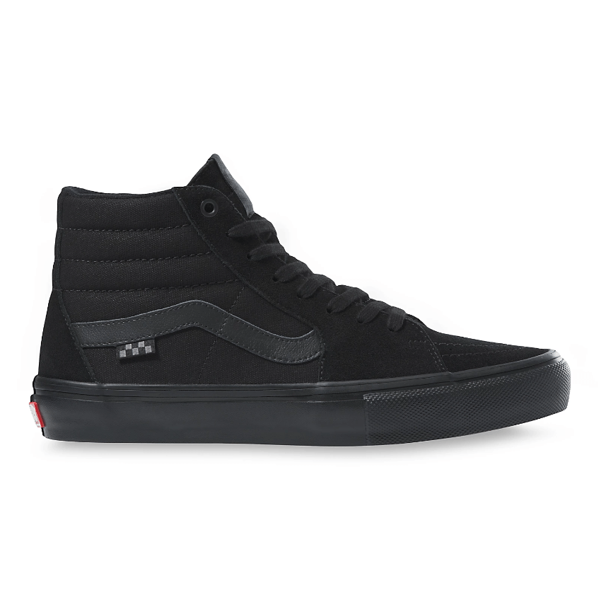 VANS Skate Sk8-Hi Shoes Black/ Black Men's Skate Shoes Vans 9 