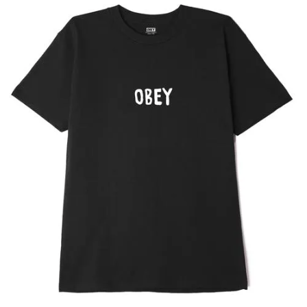 OBEY Obey OG Classic T-Shirt Black Men's Short Sleeve T-Shirts Obey 