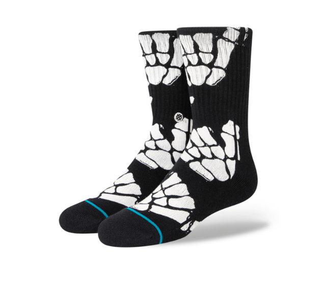 STANCE Kids Zombie Hang Socks Black Youth Socks Stance 