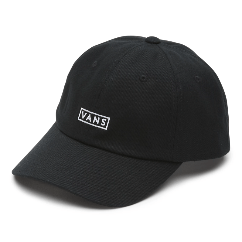 VANS Curved Bill Jockey Hat Black Men's Hats Vans 