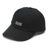 VANS Curved Bill Jockey Hat Black Men's Hats Vans 