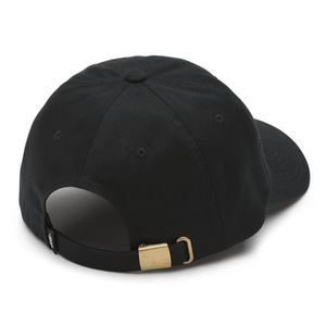 VANS Curved Bill Jockey Hat Black Men's Hats Vans 