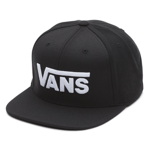 VANS Drop V II Snapback Hat Black/White Men's Hats Vans 
