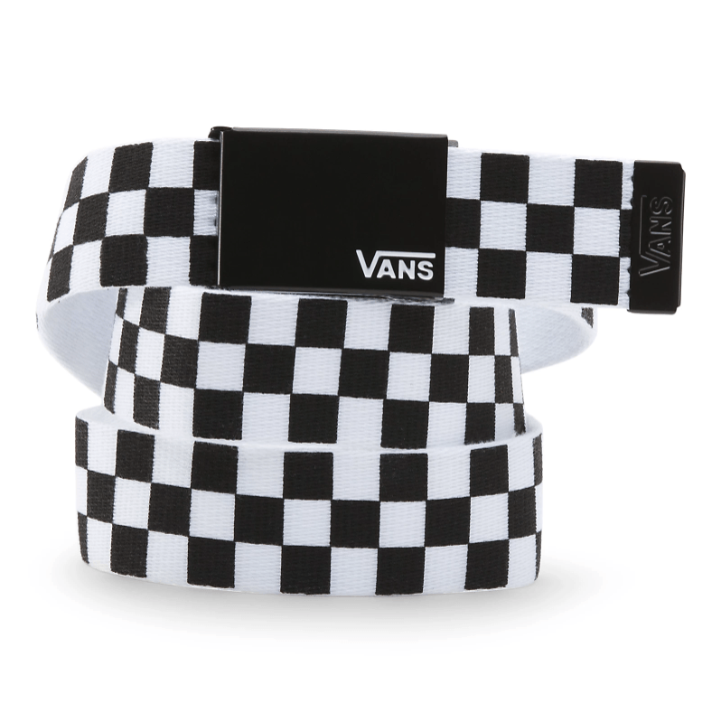 VANS Deppster II Web Belt Black/White Men's Belts Vans 