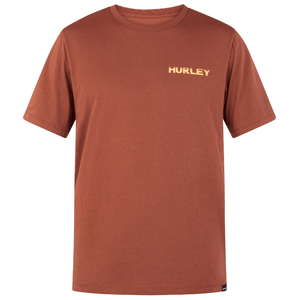 HURLEY Everyday Explore Reflector T-Shirt Zion Rust Men's Short Sleeve T-Shirts Hurley 