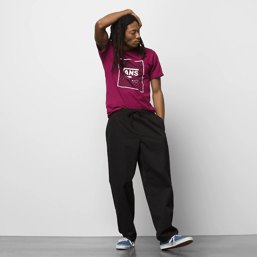 Vans pants mens on sale Pink