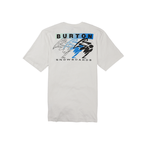 BURTON Macatowa T-Shirt Stout White Men's Short Sleeve T-Shirts Burton 