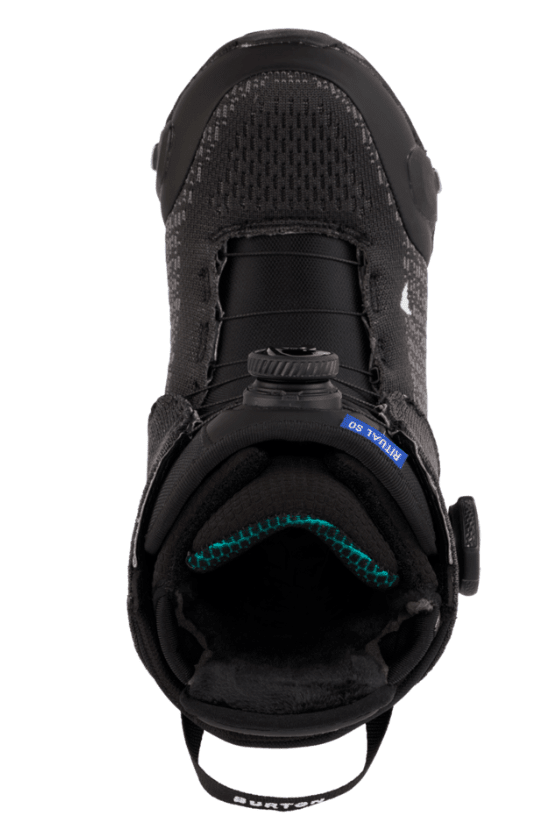 BURTON Women's Ritual Step On Snowboard Boots Black 2023 Women's Step On Boots Burton 